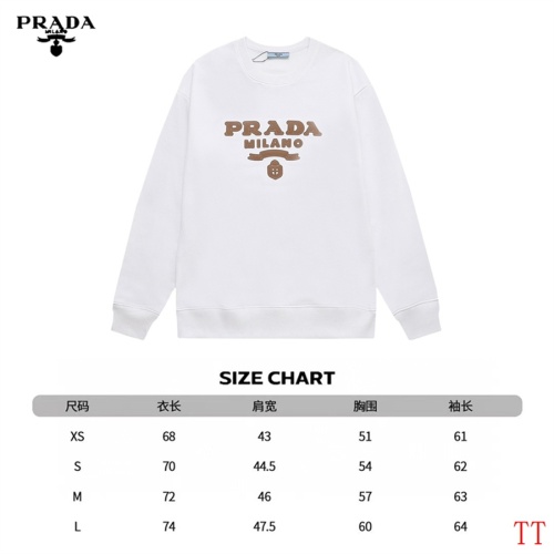 Replica Prada Hoodies Long Sleeved For Unisex #1241084 $56.00 USD for Wholesale