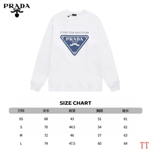 Replica Prada Hoodies Long Sleeved For Unisex #1241107 $56.00 USD for Wholesale