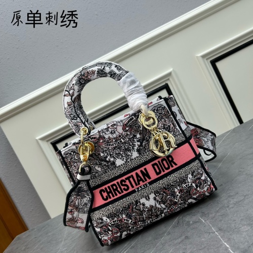 Wholesale Christian Dior AAA Quality Handbags For Women #1241125 $122.00 USD, Wholesale Quality Replica Christian Dior AAA Handbags