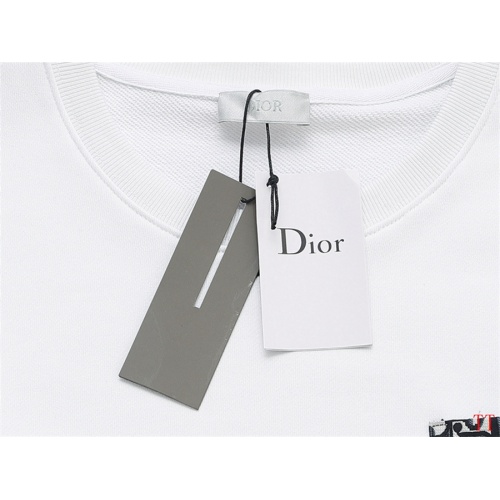 Replica Christian Dior Hoodies Long Sleeved For Unisex #1241147 $52.00 USD for Wholesale