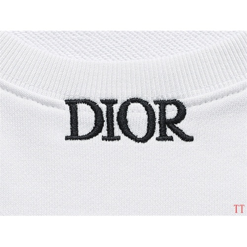 Replica Christian Dior Hoodies Long Sleeved For Unisex #1241147 $52.00 USD for Wholesale