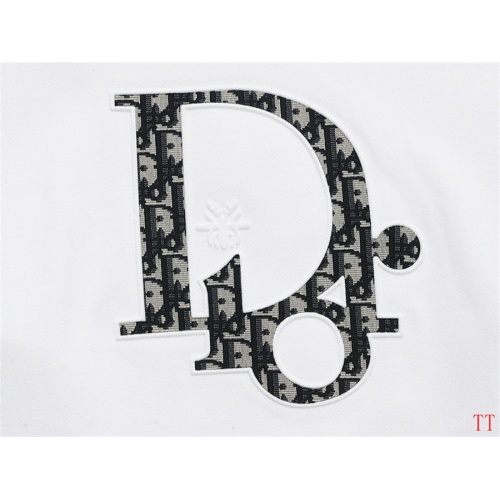 Replica Christian Dior Hoodies Long Sleeved For Unisex #1241149 $52.00 USD for Wholesale