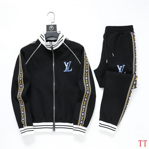 Wholesale Louis Vuitton LV Tracksuits Long Sleeved For Men #1241249 $96.00 USD, Wholesale Quality Replica Louis Vuitton LV Tracksuits