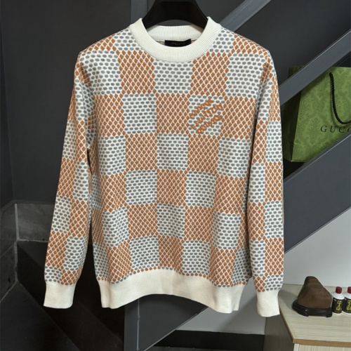 Wholesale Louis Vuitton LV Sweaters Long Sleeved For Unisex #1241256 $72.00 USD, Wholesale Quality Replica Louis Vuitton LV Sweaters