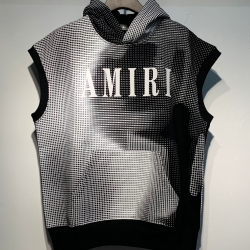 Replica Amiri Tracksuits Sleeveless For Men #1241261 $82.00 USD for Wholesale