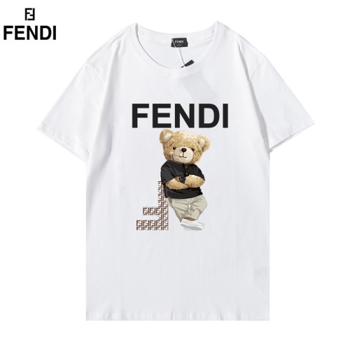 Wholesale Fendi T-Shirts Short Sleeved For Unisex #1241315 $29.00 USD, Wholesale Quality Replica Fendi T-Shirts