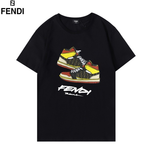 Wholesale Fendi T-Shirts Short Sleeved For Unisex #1241318 $29.00 USD, Wholesale Quality Replica Fendi T-Shirts