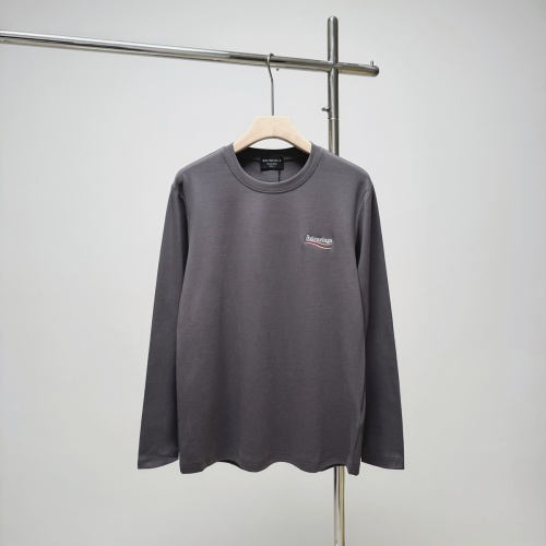 Wholesale Balenciaga T-Shirts Long Sleeved For Men #1241323 $40.00 USD, Wholesale Quality Replica Balenciaga T-Shirts