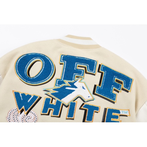 Replica Off-White Jackets Long Sleeved For Unisex #1241329 $96.00 USD for Wholesale