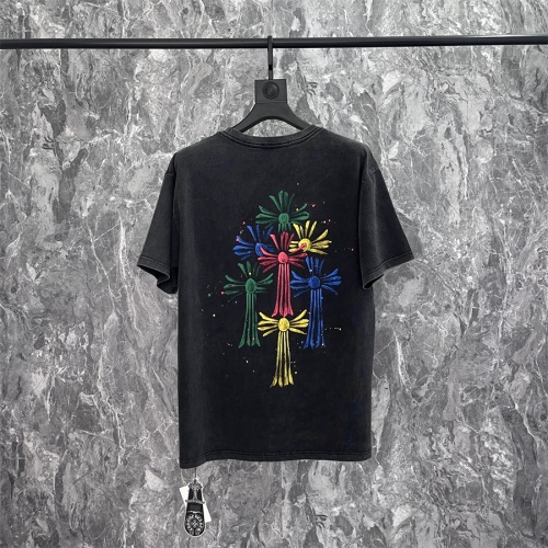 Wholesale Chrome Hearts T-Shirts Short Sleeved For Unisex #1241371 $60.00 USD, Wholesale Quality Replica Chrome Hearts T-Shirts