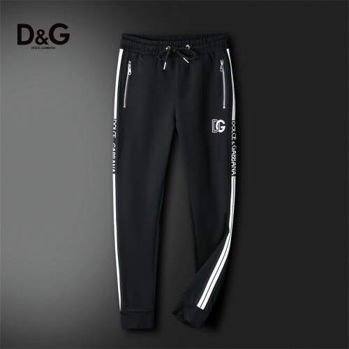 Replica Dolce & Gabbana D&G Tracksuits Long Sleeved For Men #1241487 $85.00 USD for Wholesale