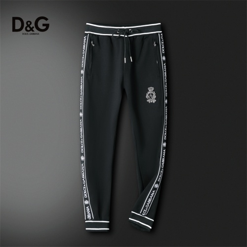 Replica Dolce & Gabbana D&G Tracksuits Long Sleeved For Men #1241488 $85.00 USD for Wholesale