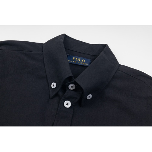 Replica Ralph Lauren Polo Shirts Long Sleeved For Men #1241537 $45.00 USD for Wholesale