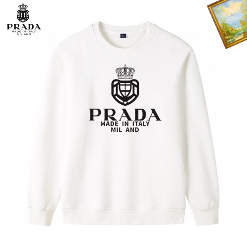 Wholesale Prada Hoodies Long Sleeved For Men #1241544 $40.00 USD, Wholesale Quality Replica Prada Hoodies