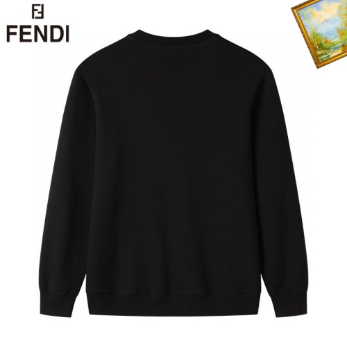 Replica Fendi Hoodies Long Sleeved For Men #1241565 $40.00 USD for Wholesale