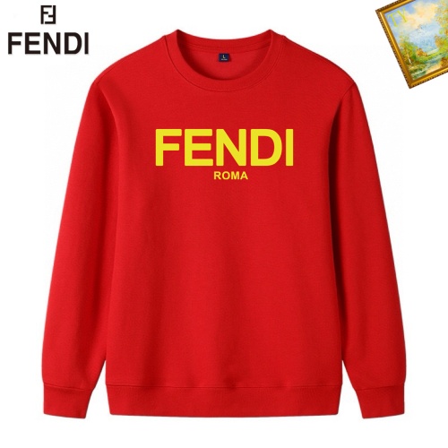 Wholesale Fendi Hoodies Long Sleeved For Men #1241567 $40.00 USD, Wholesale Quality Replica Fendi Hoodies