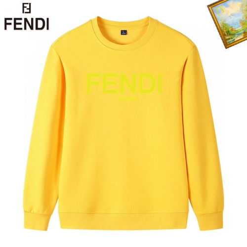 Wholesale Fendi Hoodies Long Sleeved For Men #1241568 $40.00 USD, Wholesale Quality Replica Fendi Hoodies