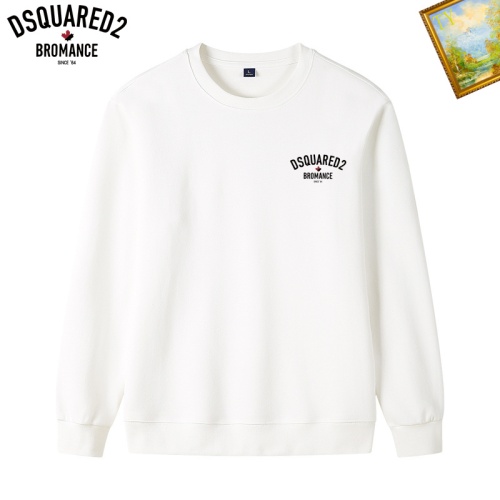 Wholesale Dsquared Hoodies Long Sleeved For Men #1241576 $40.00 USD, Wholesale Quality Replica Dsquared Hoodies