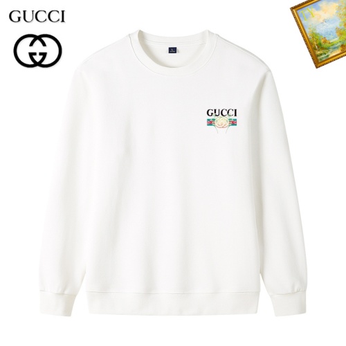 Wholesale Gucci Hoodies Long Sleeved For Men #1241580 $40.00 USD, Wholesale Quality Replica Gucci Hoodies