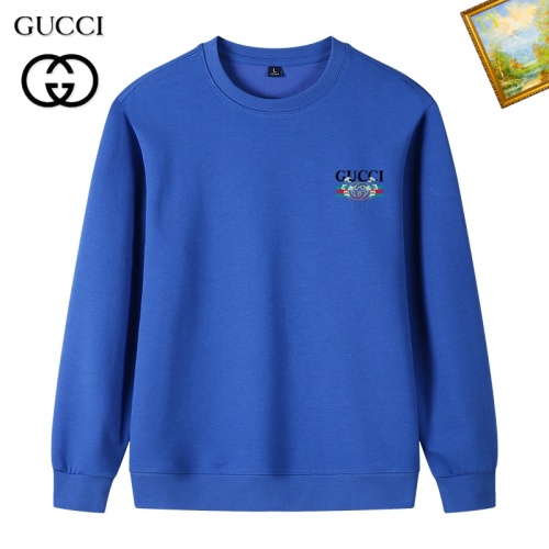 Wholesale Gucci Hoodies Long Sleeved For Men #1241582 $40.00 USD, Wholesale Quality Replica Gucci Hoodies