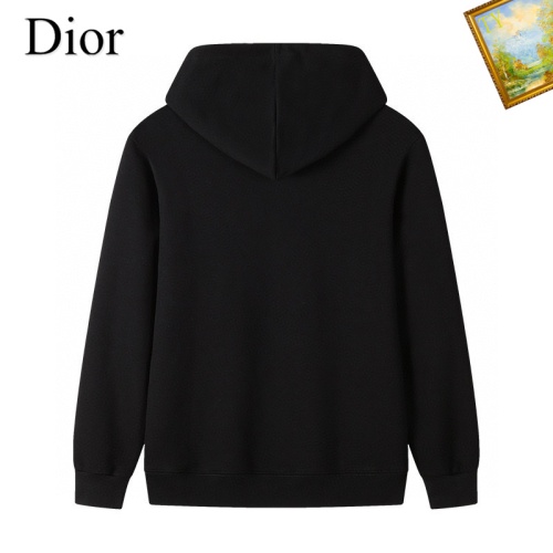 Replica Christian Dior Hoodies Long Sleeved For Men #1241633 $40.00 USD for Wholesale