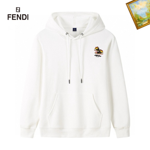 Wholesale Fendi Hoodies Long Sleeved For Men #1241642 $40.00 USD, Wholesale Quality Replica Fendi Hoodies