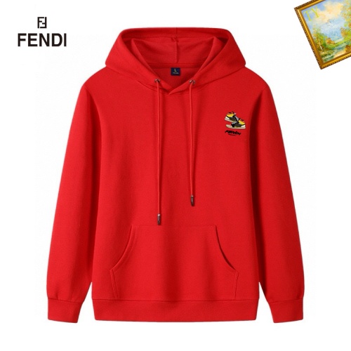 Wholesale Fendi Hoodies Long Sleeved For Men #1241645 $40.00 USD, Wholesale Quality Replica Fendi Hoodies