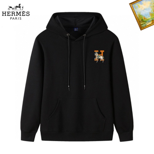 Wholesale Hermes Hoodies Long Sleeved For Men #1241650 $40.00 USD, Wholesale Quality Replica Hermes Hoodies