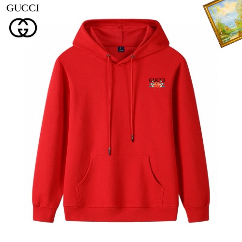 Wholesale Gucci Hoodies Long Sleeved For Men #1241658 $40.00 USD, Wholesale Quality Replica Gucci Hoodies