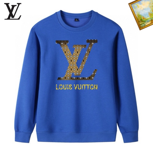 Wholesale Louis Vuitton LV Hoodies Long Sleeved For Men #1241663 $40.00 USD, Wholesale Quality Replica Louis Vuitton LV Hoodies