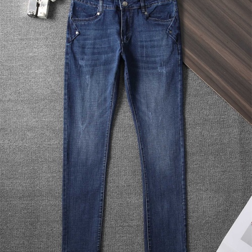 Replica Boss Jeans For Men #1241687 $45.00 USD for Wholesale