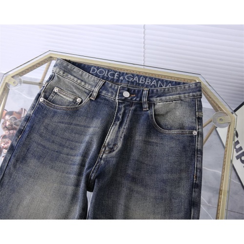 Replica Dolce & Gabbana D&G Jeans For Men #1241709 $45.00 USD for Wholesale