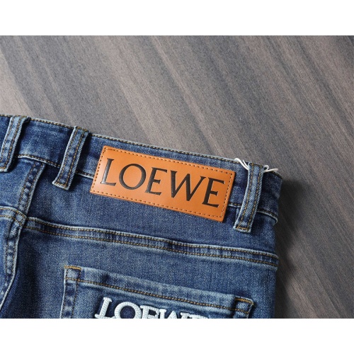 Replica LOEWE Jeans For Men #1241710 $45.00 USD for Wholesale