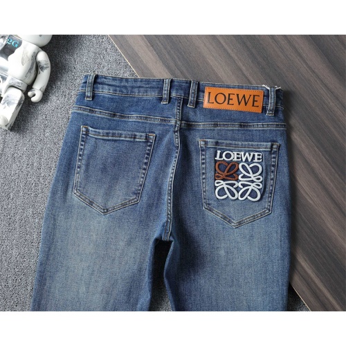 Replica LOEWE Jeans For Men #1241710 $45.00 USD for Wholesale