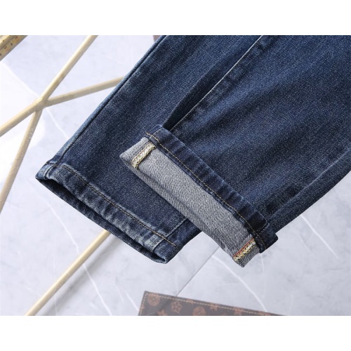 Replica LOEWE Jeans For Men #1241711 $45.00 USD for Wholesale