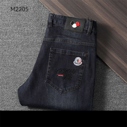 Wholesale Moncler Jeans For Men #1241716 $45.00 USD, Wholesale Quality Replica Moncler Jeans