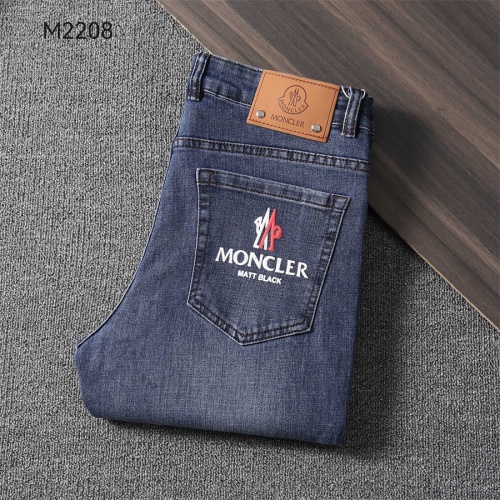 Wholesale Moncler Jeans For Men #1241717 $45.00 USD, Wholesale Quality Replica Moncler Jeans