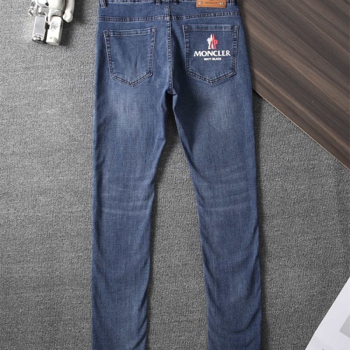 Replica Moncler Jeans For Men #1241717 $45.00 USD for Wholesale