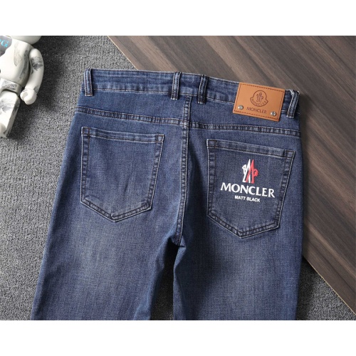 Replica Moncler Jeans For Men #1241717 $45.00 USD for Wholesale