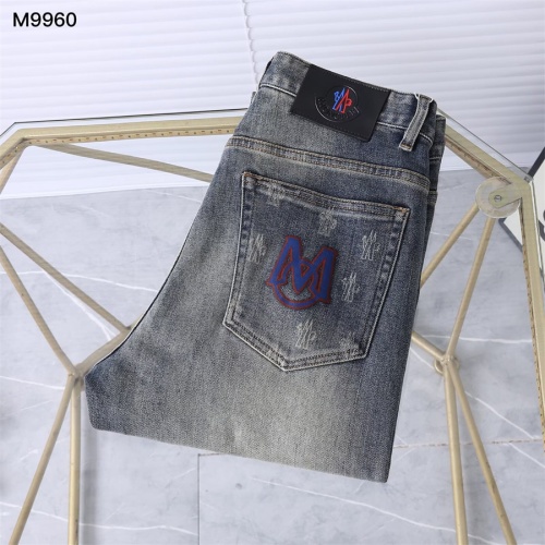 Wholesale Moncler Jeans For Men #1241718 $45.00 USD, Wholesale Quality Replica Moncler Jeans