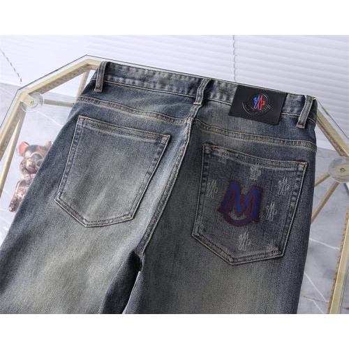 Replica Moncler Jeans For Men #1241718 $45.00 USD for Wholesale