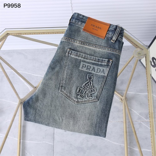 Wholesale Prada Jeans For Men #1241720 $45.00 USD, Wholesale Quality Replica Prada Jeans