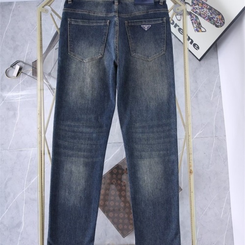 Replica Prada Jeans For Men #1241721 $45.00 USD for Wholesale