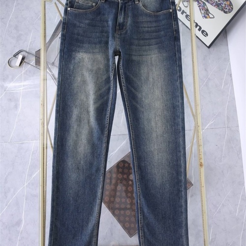 Replica Prada Jeans For Men #1241721 $45.00 USD for Wholesale