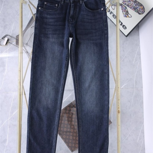 Replica Prada Jeans For Men #1241722 $45.00 USD for Wholesale