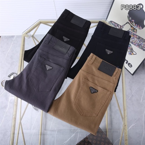 Replica Prada Jeans For Men #1241725 $45.00 USD for Wholesale