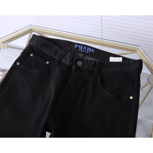 Replica Prada Jeans For Men #1241728 $45.00 USD for Wholesale