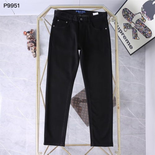 Replica Prada Jeans For Men #1241728 $45.00 USD for Wholesale