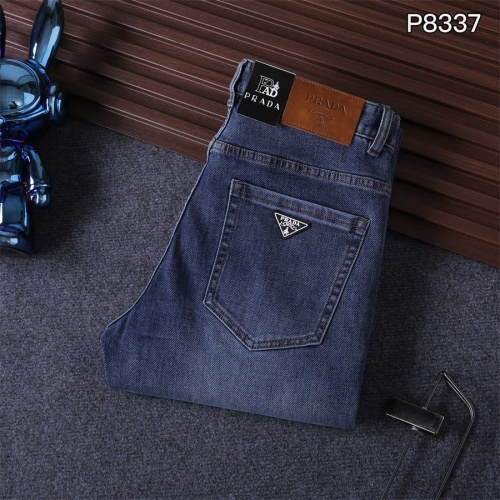 Wholesale Prada Jeans For Men #1241734 $45.00 USD, Wholesale Quality Replica Prada Jeans