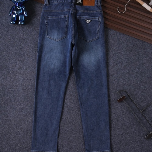 Replica Prada Jeans For Men #1241734 $45.00 USD for Wholesale